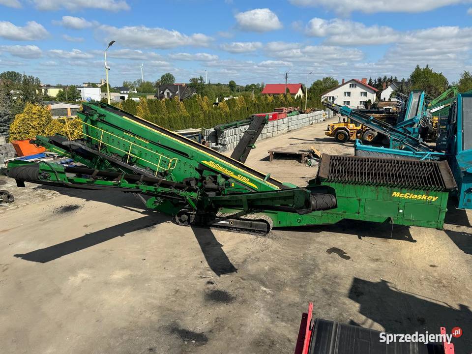 McCloskey S190 3D 2019 Mobilny przesiewacz 13300h Kołodziejewo sprzedam