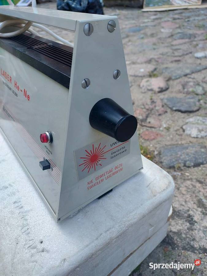 Stary Laser szkolny helowo neonowy LG 200 PZO Tczew