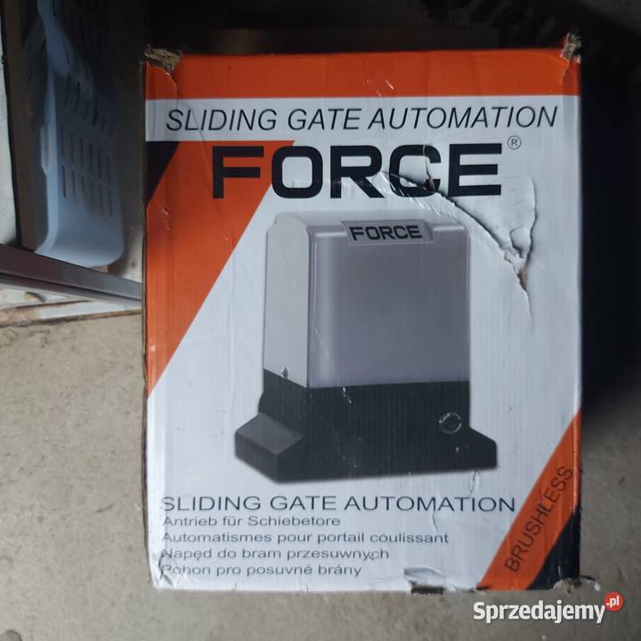 Napęd do bramy przesuwnej Force 760 Stargard sprzedam