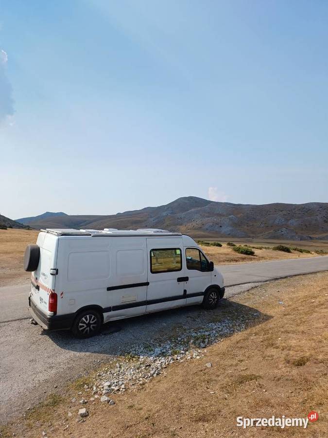 Kampervan Renault Master 28 dTi 2001 r Inne pojazdy i łodzie małopolskie Kraków