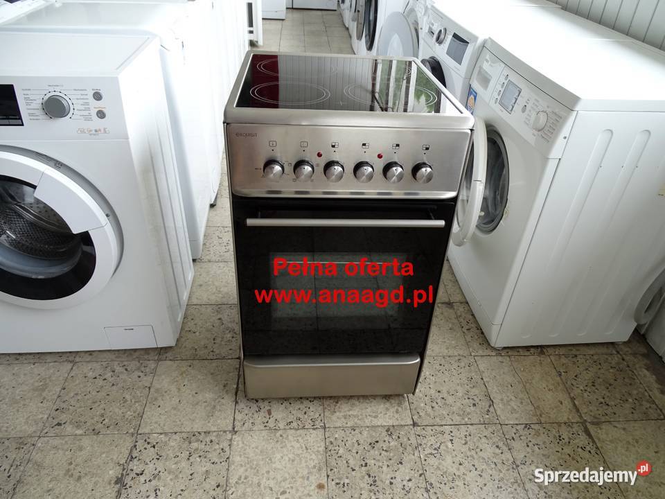 Kuchenka elektryczna szer 50 inox Duży Wybór zachodniopomorskie Goleniów sprzedam