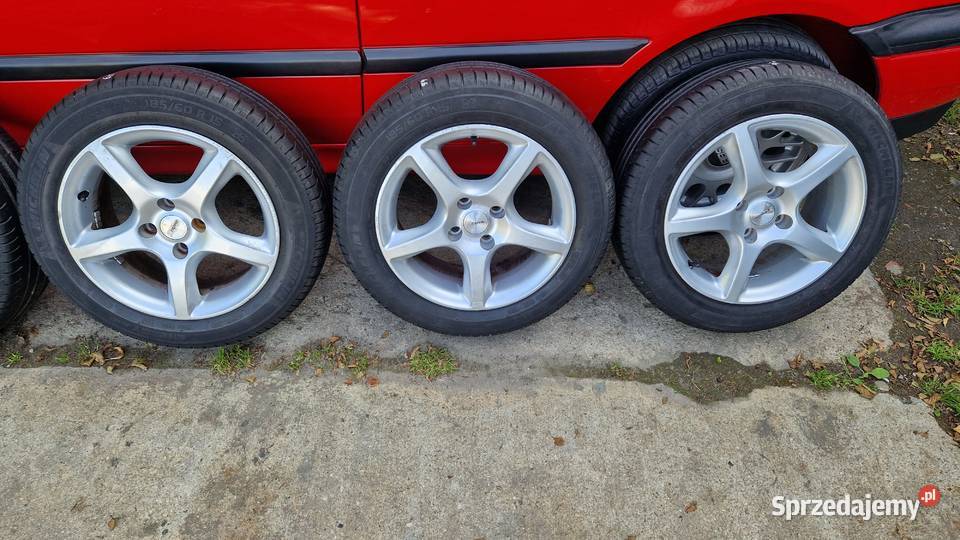 koła felgi 15 4x100 opony 18560r15 michelin Kępno