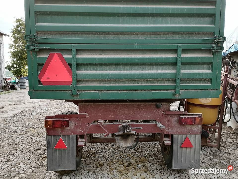 Przyczepa rolnicza 6t lubelskie Suchodoły
