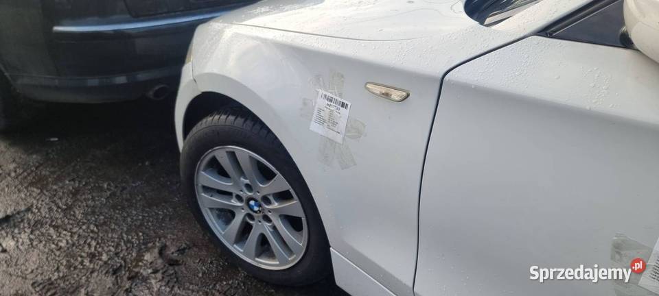 BŁOTNIK LEWY PRZÓD BMW SERIA 1 E87 ALPINWEISS osobowe Lipno