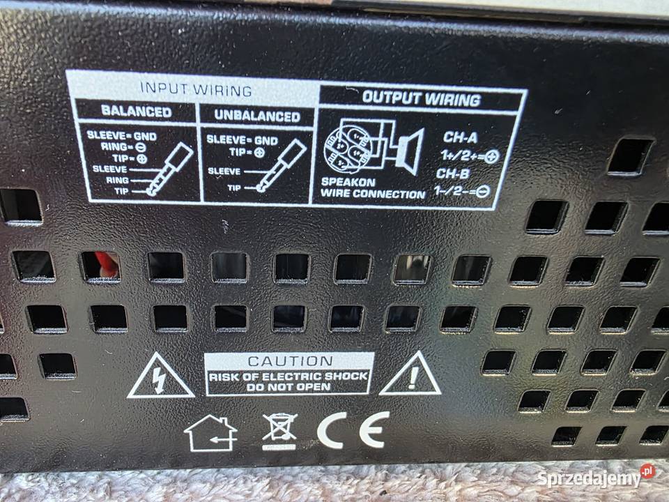 wzmacniacz 2x200w ld system wildhang 200