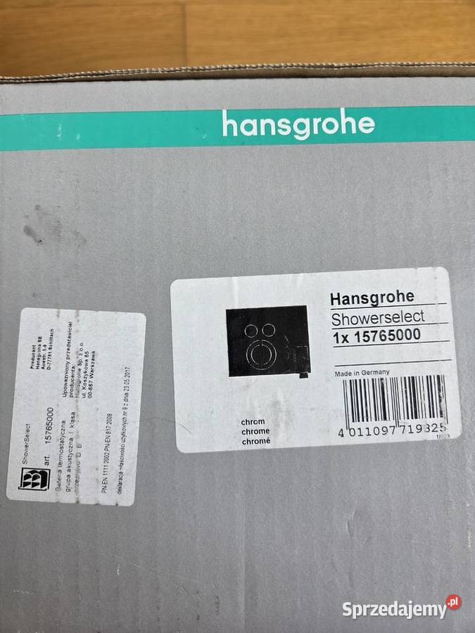 Hansgrohe Showerselect 15762000 bateria Liszki