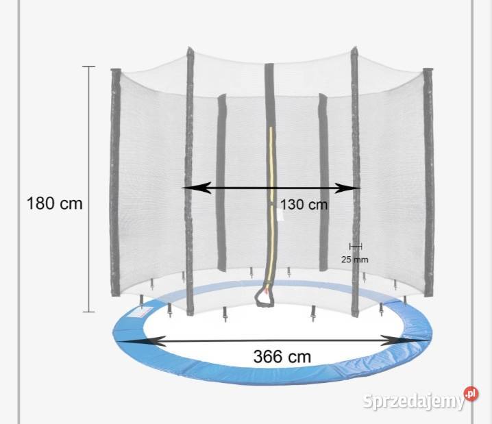 Osłona krawędzisiatka zabezpieczająca na 8