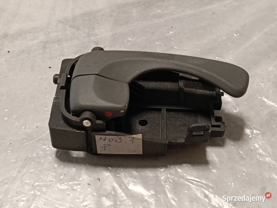 Klamka wewnętrzna prawa otwierania drzwi szara Chorzów