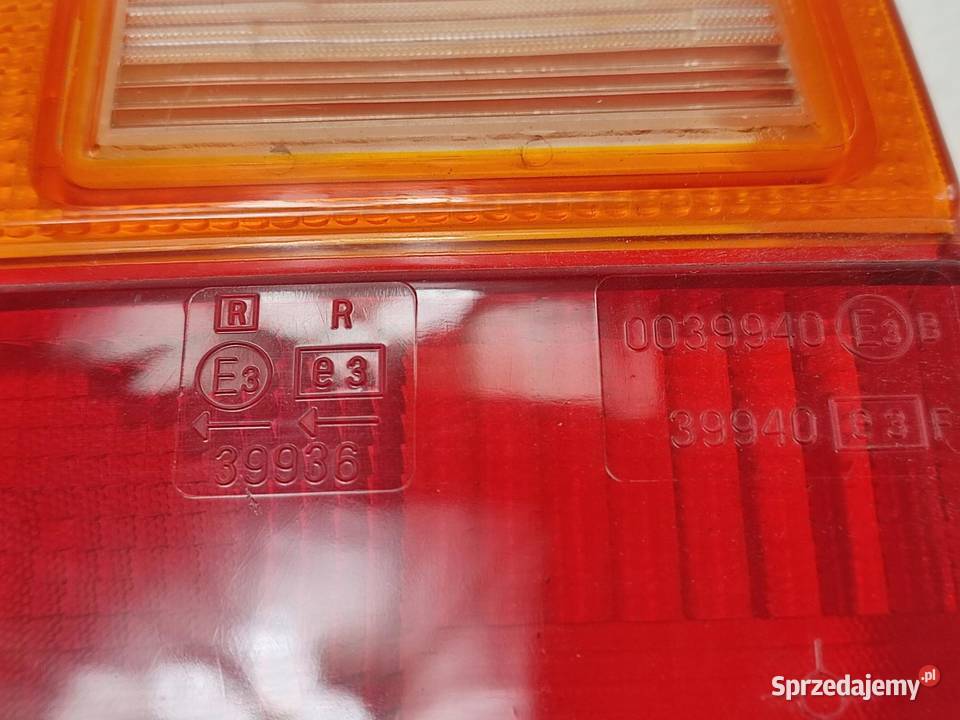 KLOSZ LAMPY LEWY TYŁ FIAT UNO 19831989 NOWY osobowe