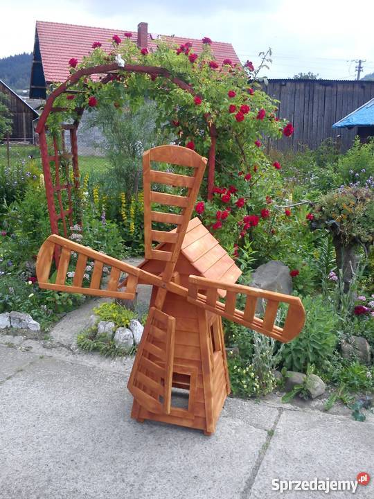 Wiatraki kwietniki sarenki drewno Nowy Sącz