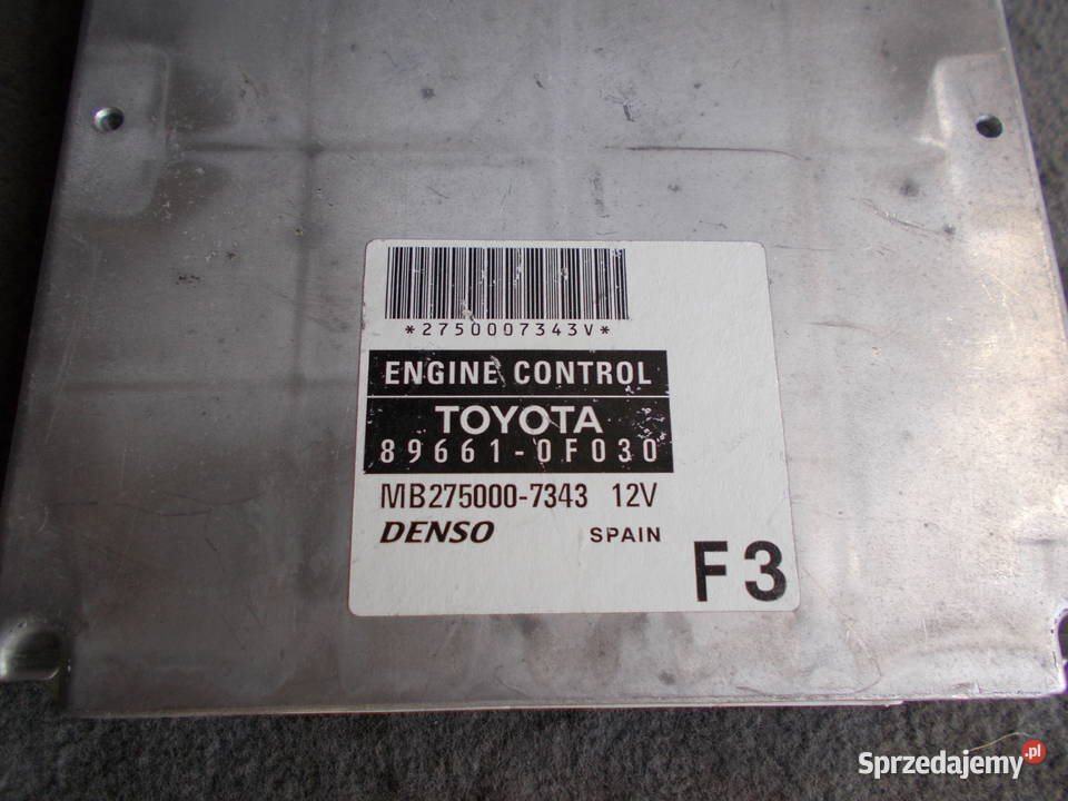 toyota COROLLA verso 18 16v komputer sterownik Zamość