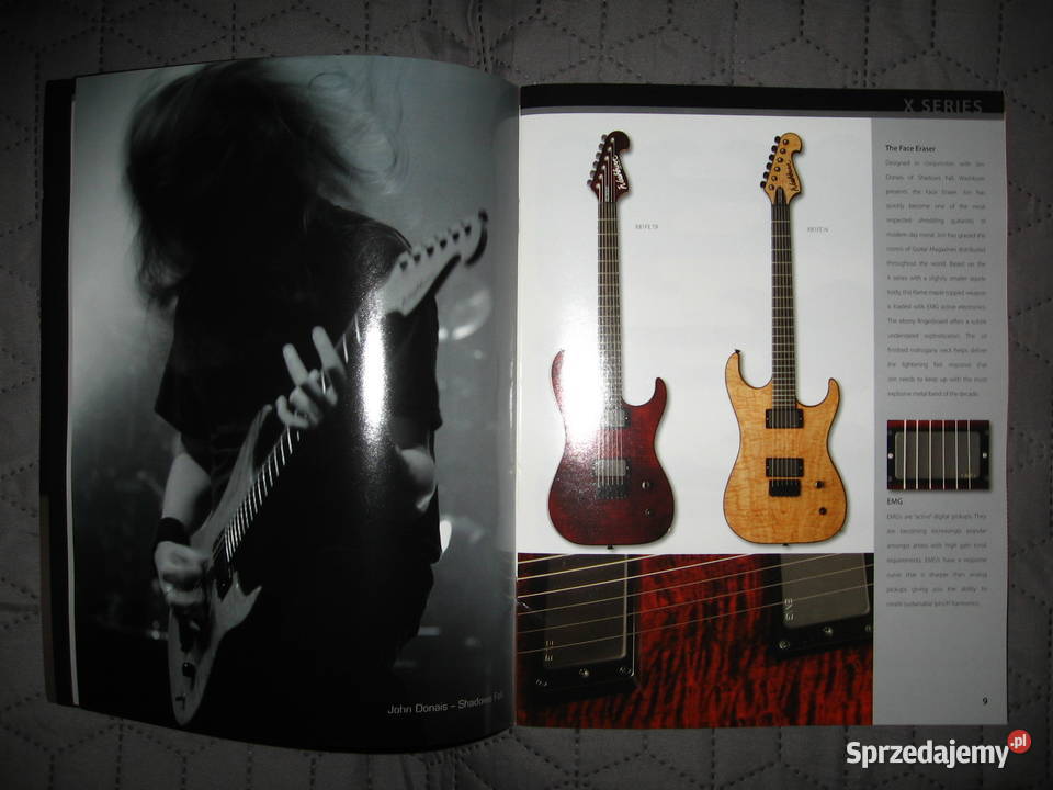 Washburn Guitars catalog 2006 katalog gitar Kępice