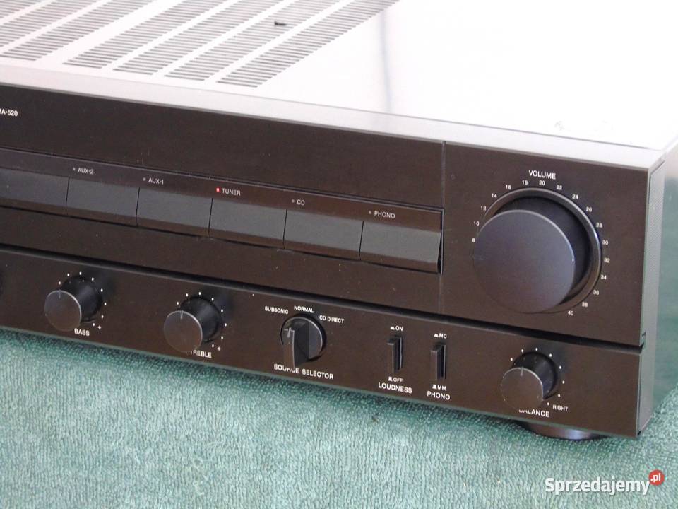 Wzmacniacz Denon PMA520 czarny świetne stereo podkarpackie Jasło