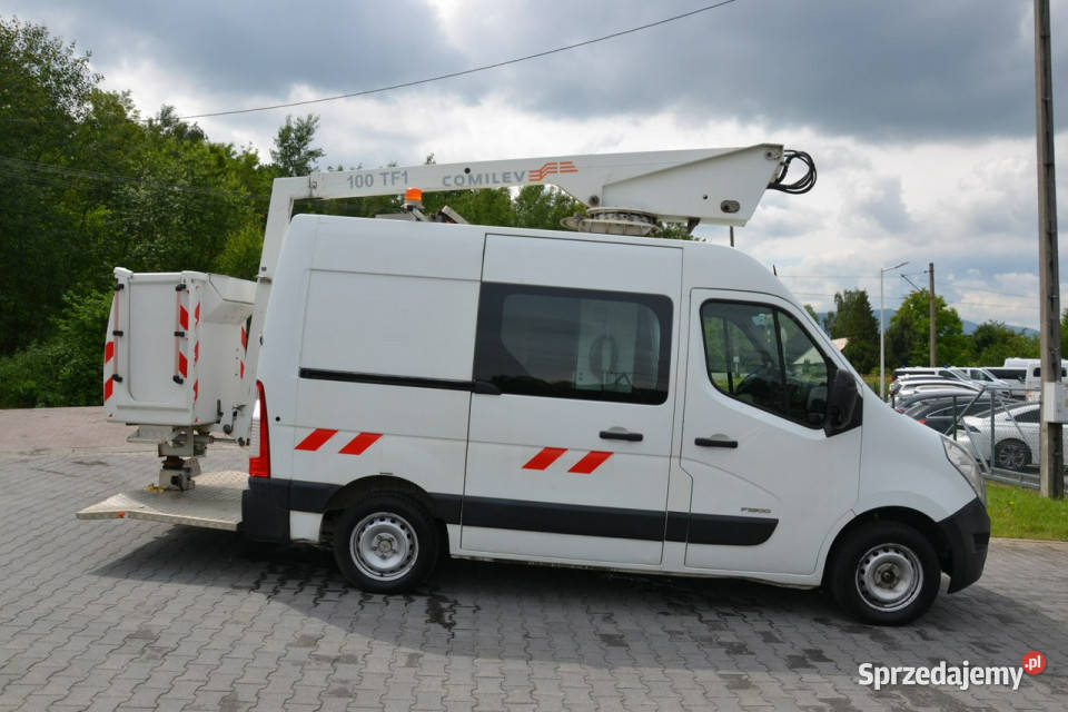 Renault Master 23 diesel 125 podnośnik koszowy VAT marża Motoryzacja Kęty