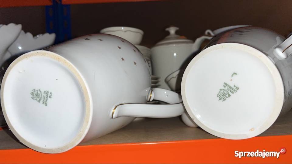 Pater prostokątna Z manufaktury BG Kjbenhavn Porcelana i szkło