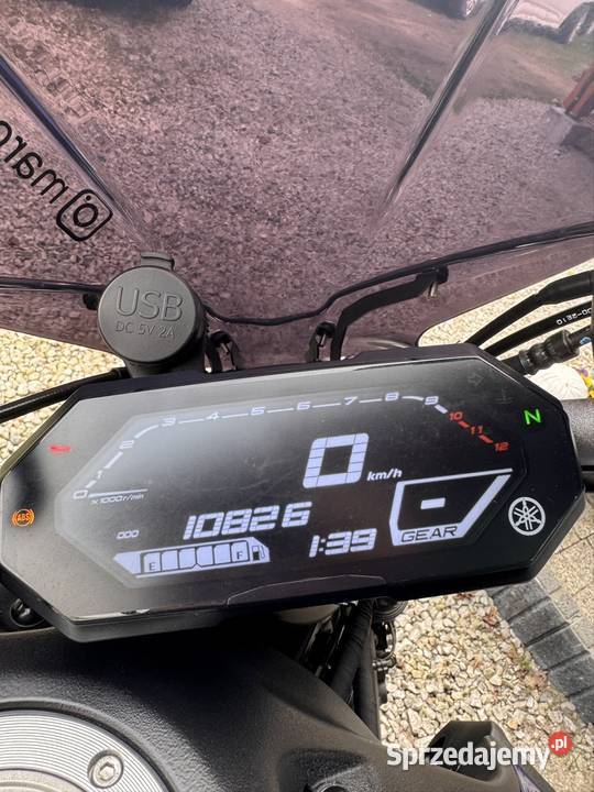 Yamaha MT07 2022 katA2 11 przebiegu elektryczny starter opolskie Kubice