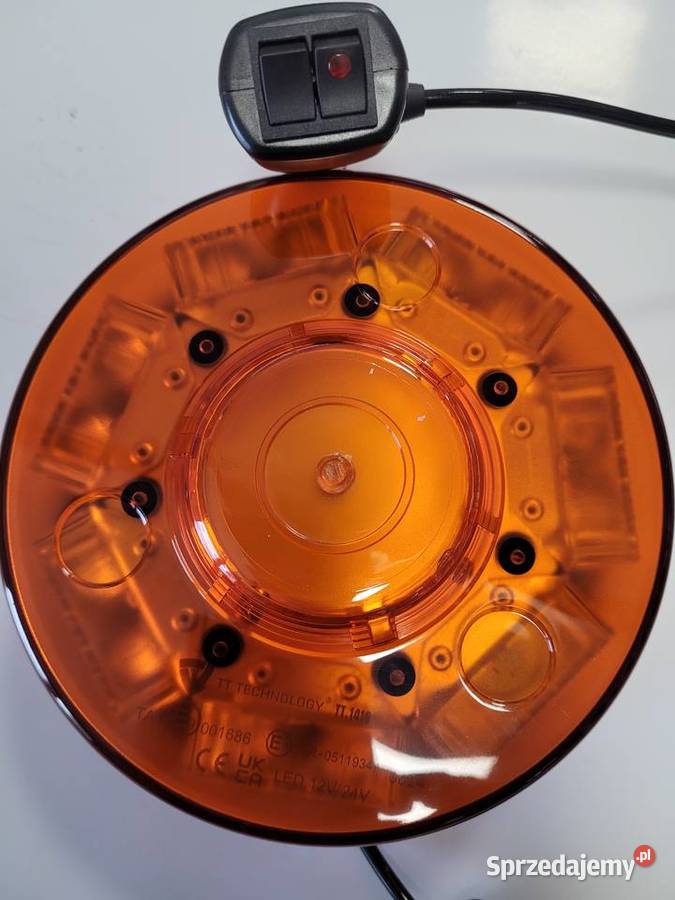 LAMPA OSTRZEGAWCZA OKRĄGŁA 12V24 42W Szczecin sprzedam