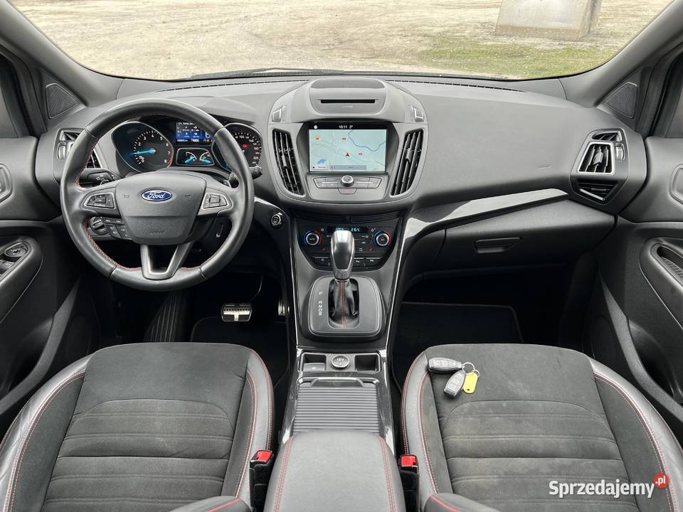 Ford Kuga 15 BENZYNA STLINE Automat Nawigacja skórzana tapicerka Konin sprzedam