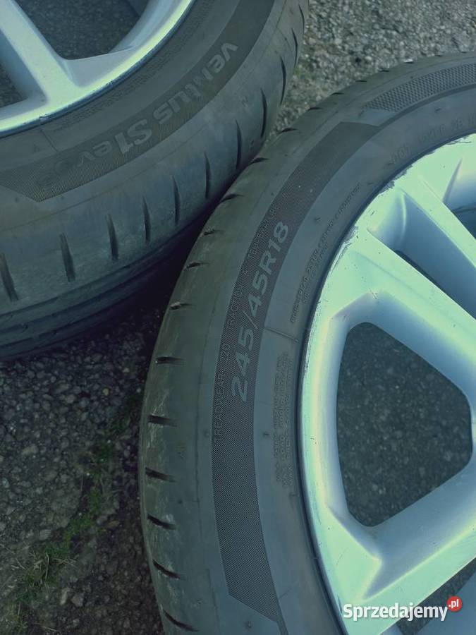 Koła felgi opony 24545R18 245 45 18 opel dolnośląskie Chmieleń