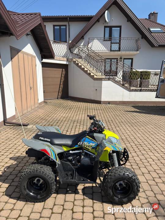 Polaris outlaw 110 efi elektryczny starter Motocykle, skutery, quady mazowieckie Płock