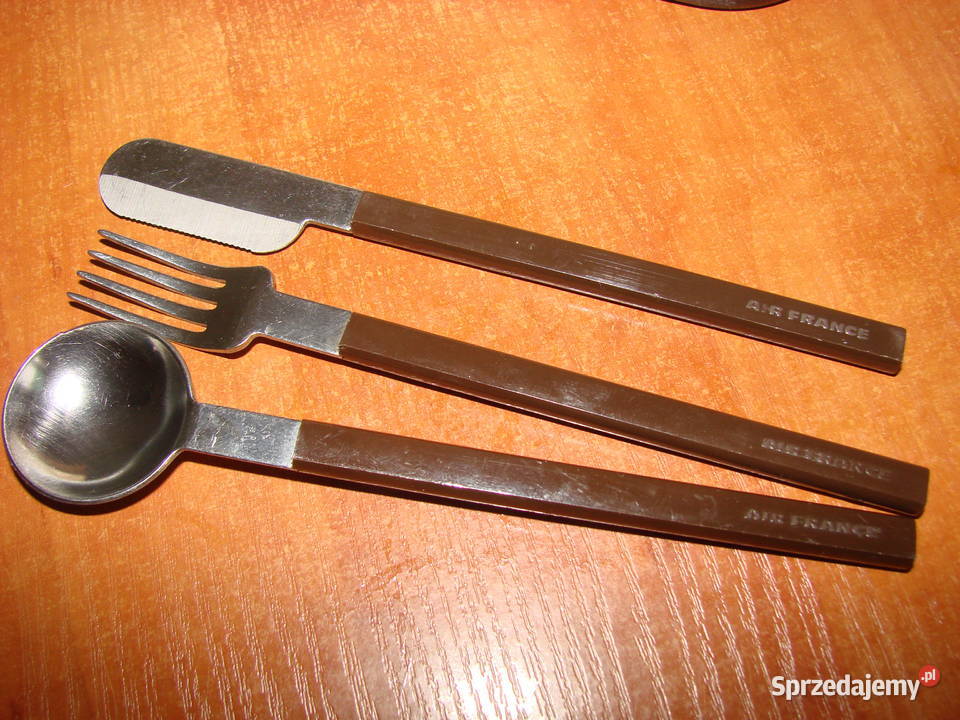 Air France sztućce Concorde Pruszcz Gdański