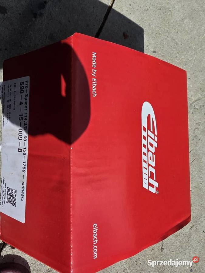 Dystanse 5x1143 eibach prospacer czarne 2x15mm lubelskie Zamość sprzedam