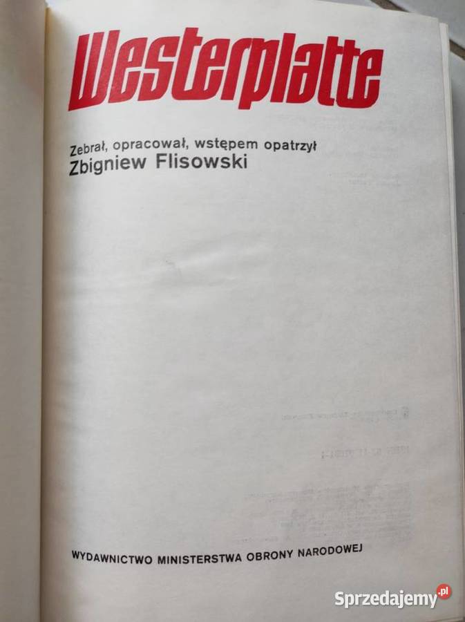 Westerplatte Zbigniew Flisowski album atlas twarda z obwolutą świętokrzyskie