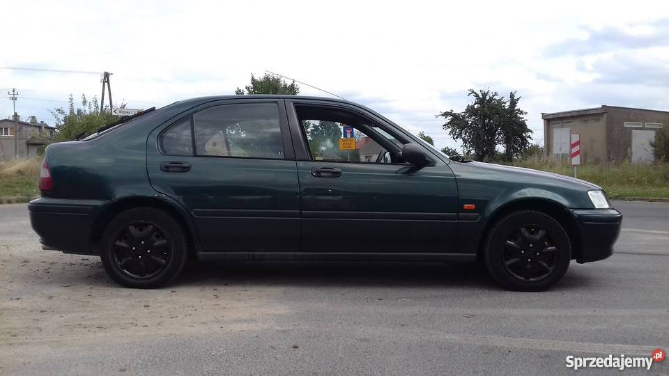 Honda Civic VI 14iS 97 zielony Civic Honda Chodzież