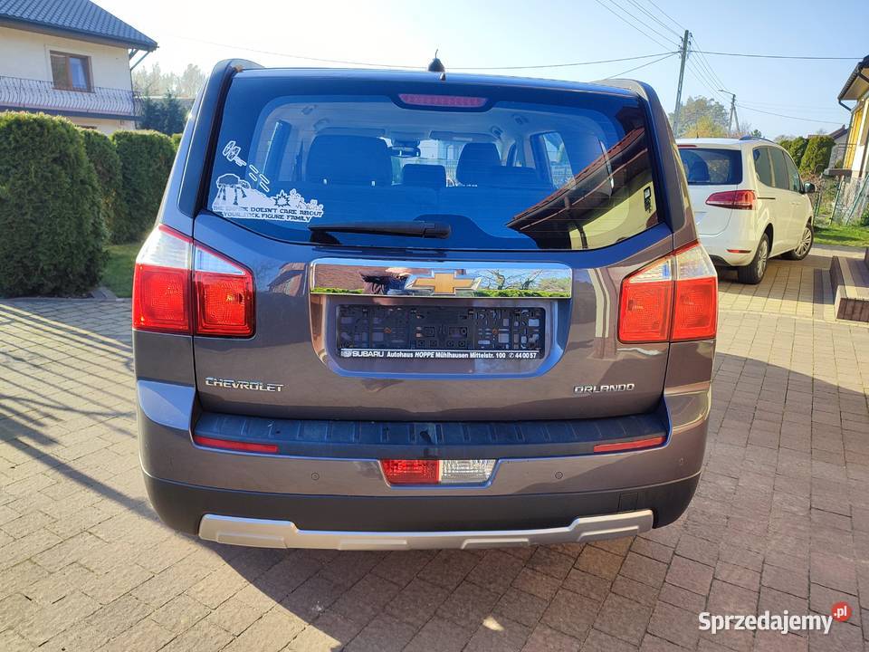 Chevrolet Orlando 18 Benzyna 7 miejsc Niemiec wielkopolskie Turek sprzedam
