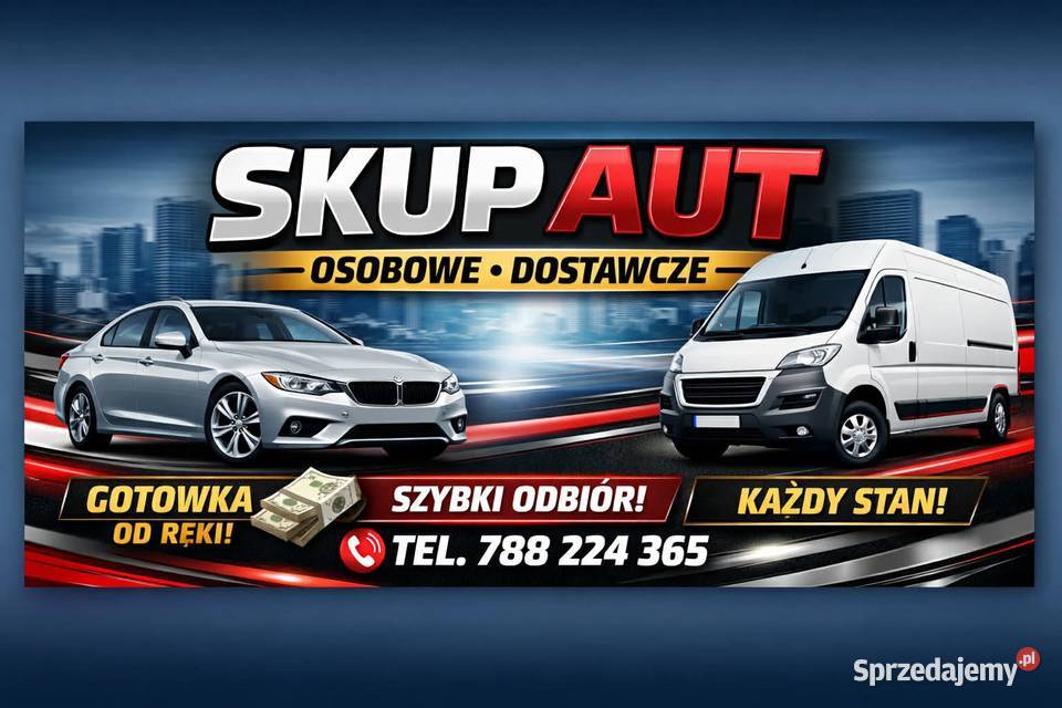 Skup aut osobowych dostawczych małopolskie Nowy Sącz