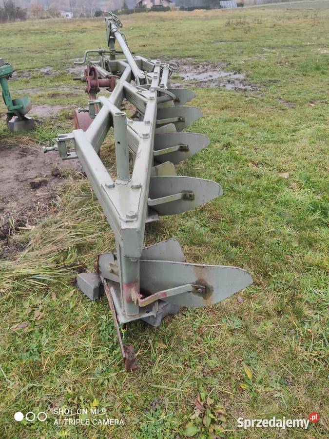 Pług 5 skibowy zagonowy ciężki Unia grudziadz Gorzyce