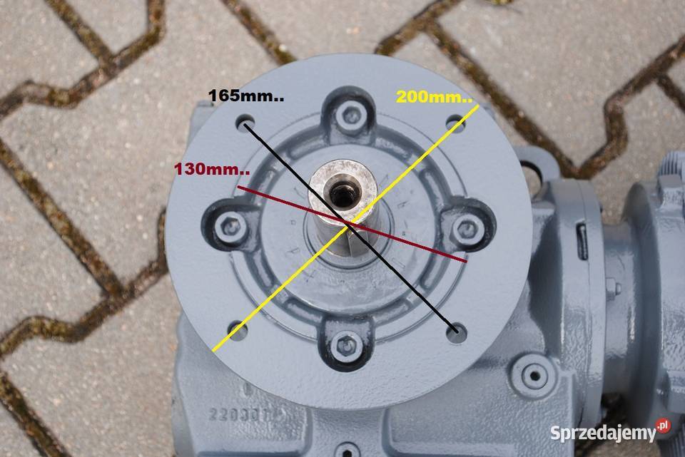 Motoreduktor kątowy 22kw 41obrmin firmy SEW Kargowa