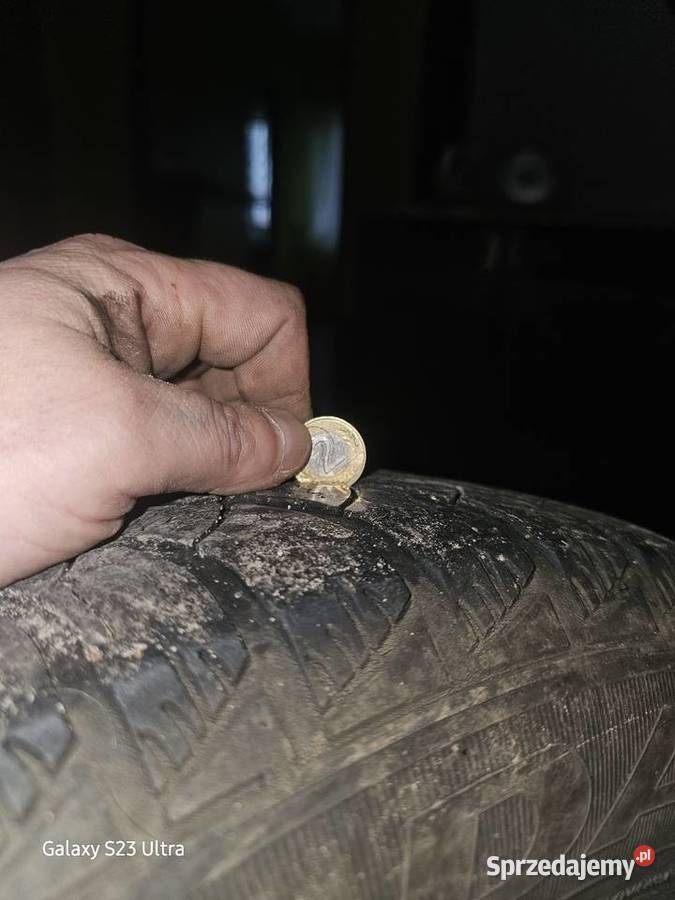 Cztery felgi z oponami zimowymi warmińsko-mazurskie Olsztyn