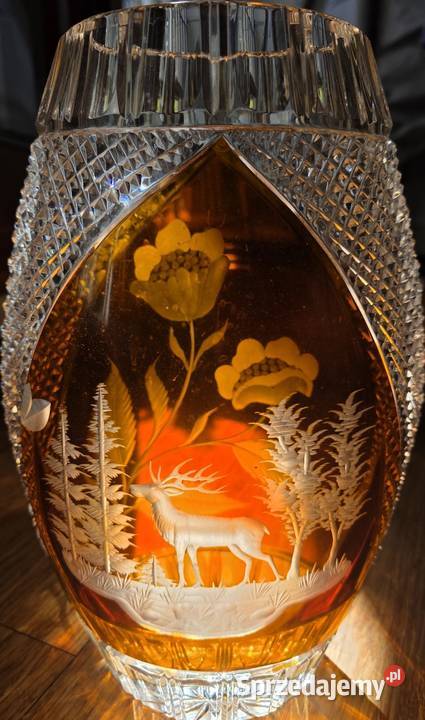 Kryształy PRL dwie sztuki Warszawa