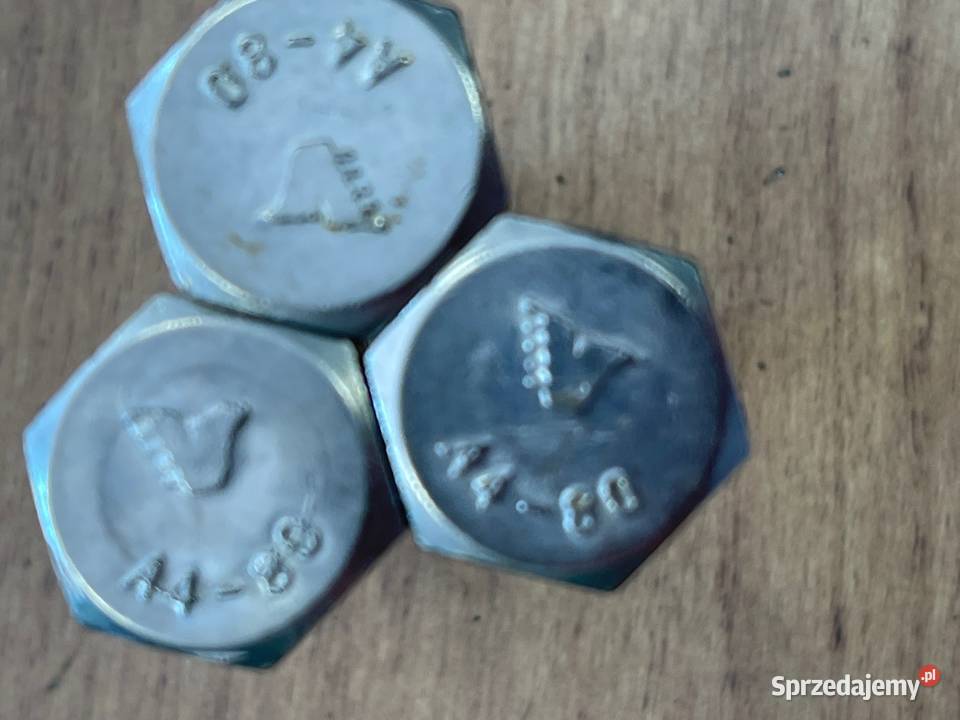 12x55 Śruba DIN 933 A480 Nierdzewna kwasoodporna