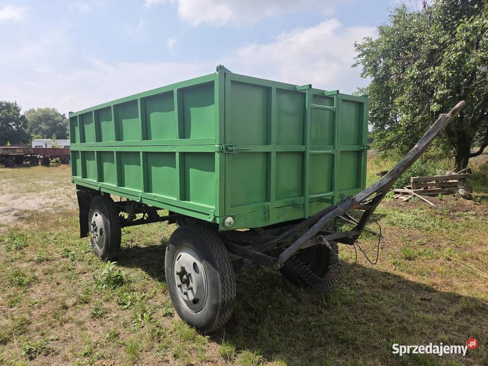 Przyczepa rolnicza Autosan D44 35t do zboża Przyczepy rolnicze łódzkie Złoczew