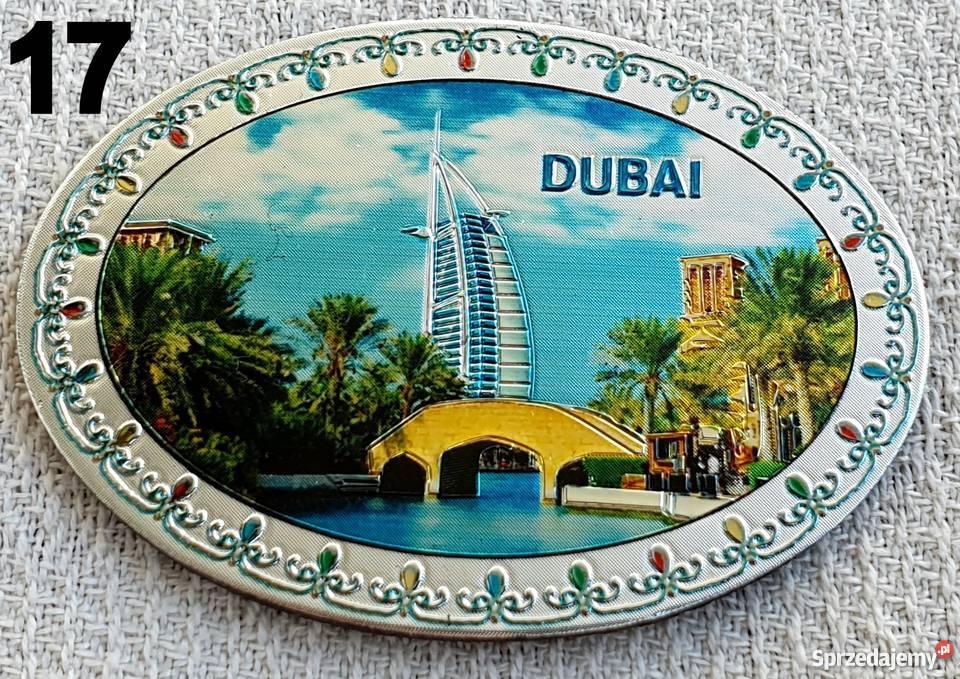 Magnes magnez na lodówkę ZEAUAEDubajEmiraty Kobyłka
