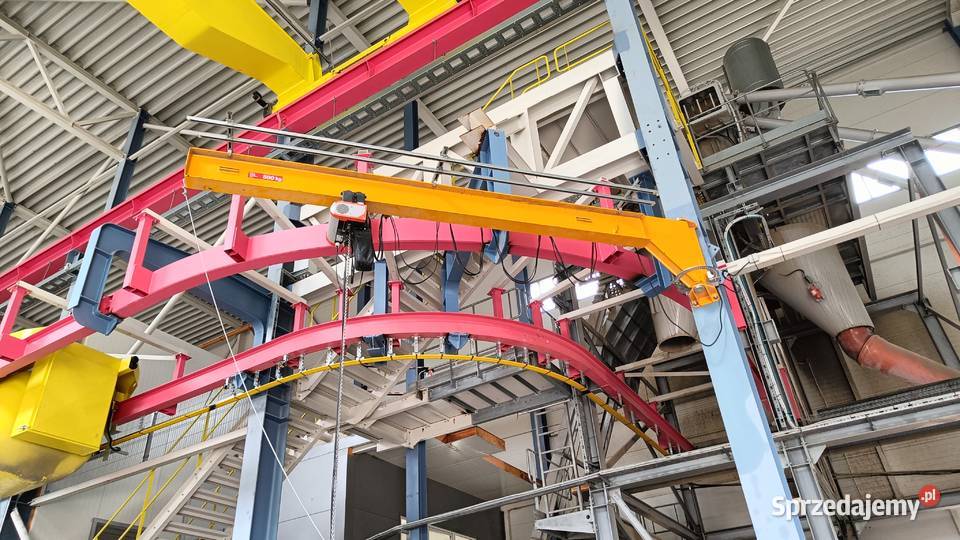 Żuraw przyścienny obrotowy Konecranes 500 żuraw Produkcja mazowieckie