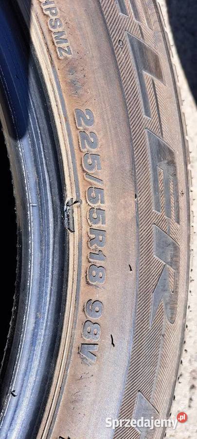 Opony letnie Bridgestone 22555 R18 Pyrzyce