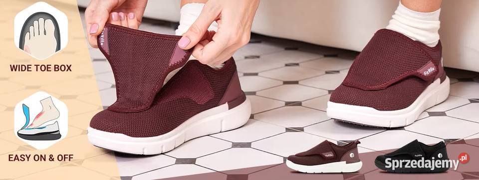 Regulowane buty do chodzenia osób starszych dolnośląskie Świdnica