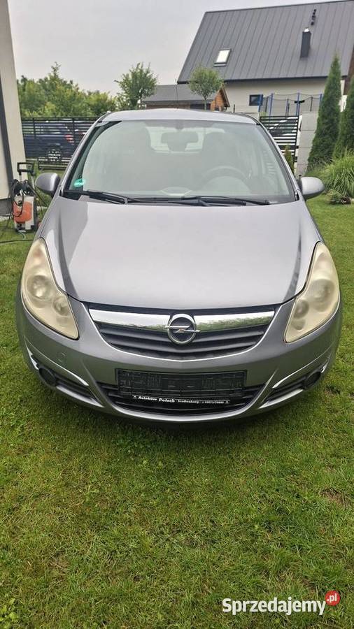 Opel Corsa 2008 50 przebiegu Klimatyzacja Elektr nieuszkodzony Swarzędz sprzedam