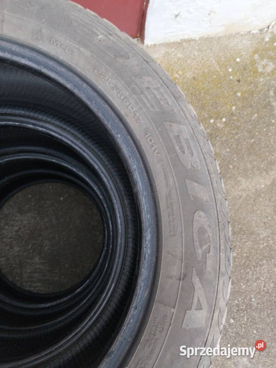 Opony zimowe 225x55x17 225 dolnośląskie sprzedam