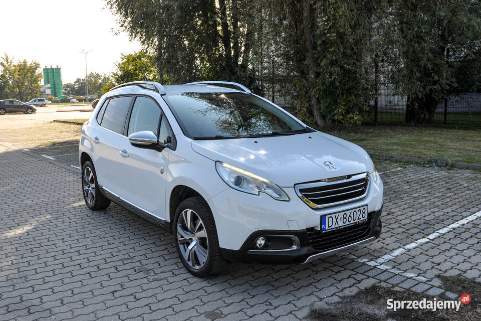 Peugeot 2008 2015r 107 Skóry Bezwypadkowy Peugeot Wrocław