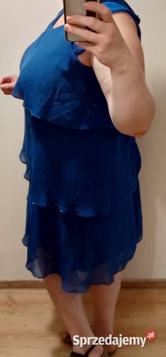 Sukienka z falbankami rozmiar 4648 Biecz