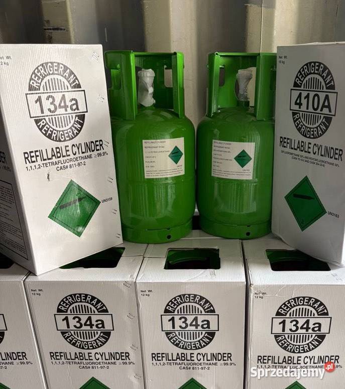Freon r134a r404a r1234yf r410a r407c r507a r32 Toruń