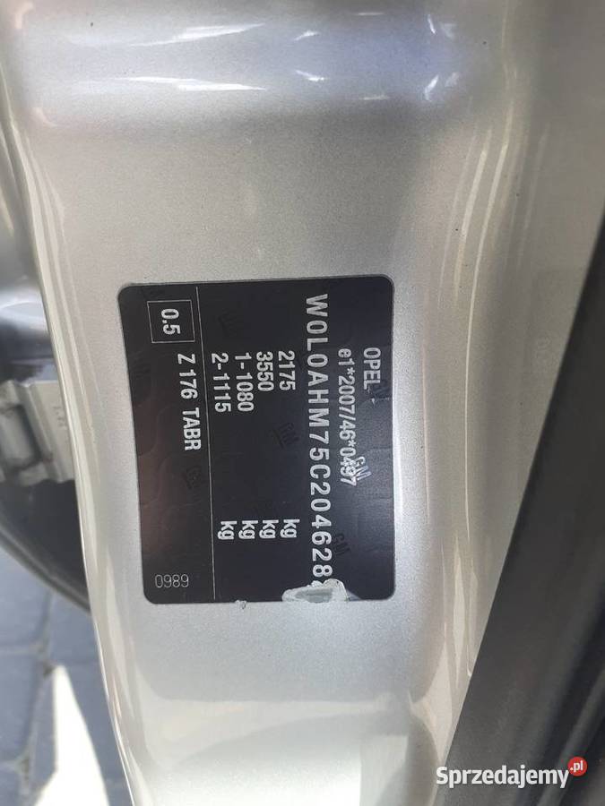 Opel Zafira B 17 CDTI Cosmo NAVI zamiana sprzedam