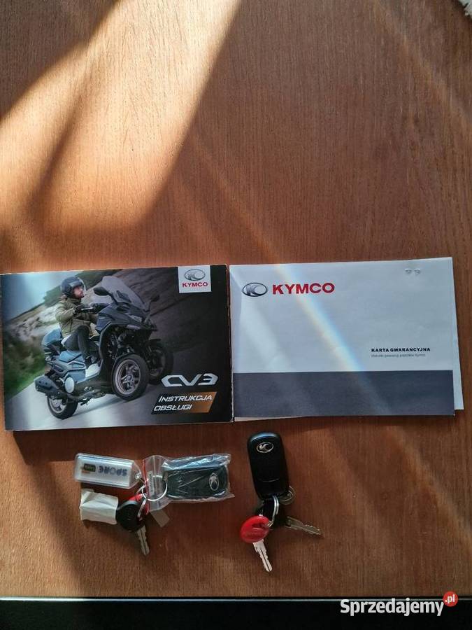 Kymco CV3 550 serwisowany w ASO Sosnowiec