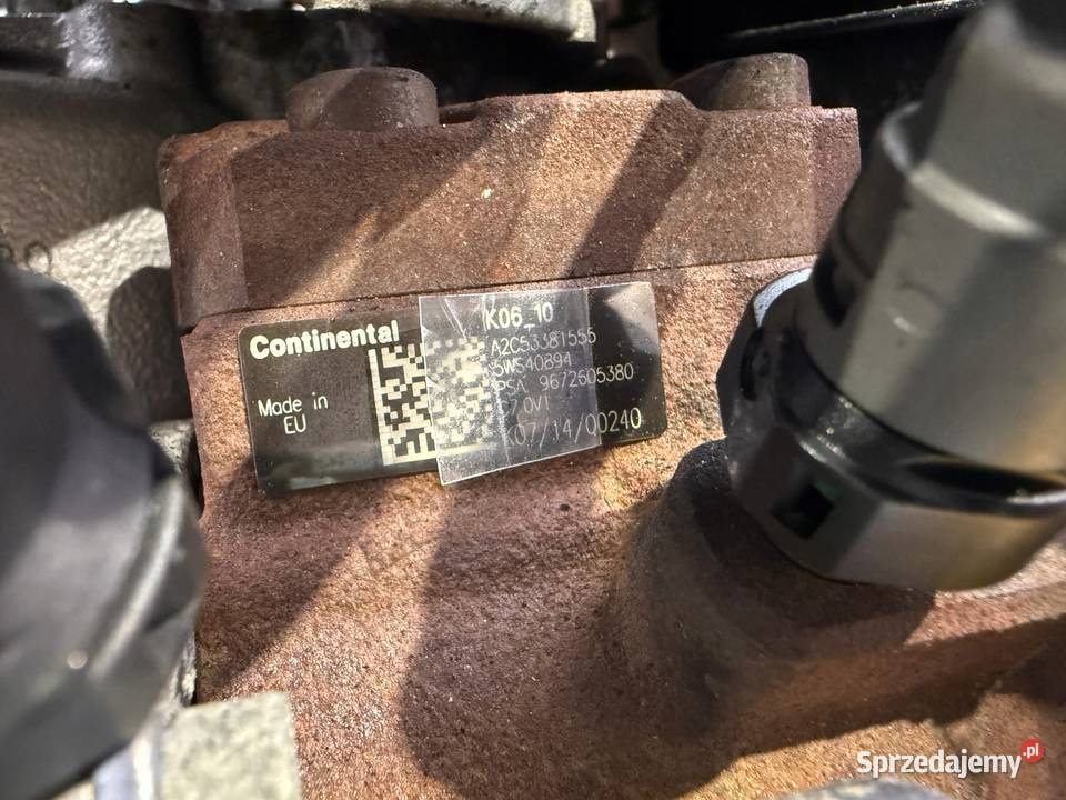 SILNIK Peugeot 508 Citroen C5 III C4 Aircross 16 Rudka