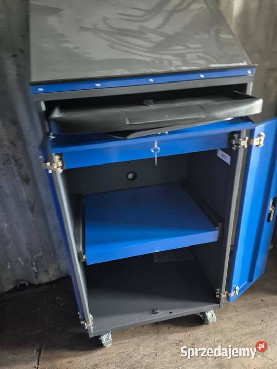 Stanowisko komputerowe na kółkach małe Produkcja Rybnik