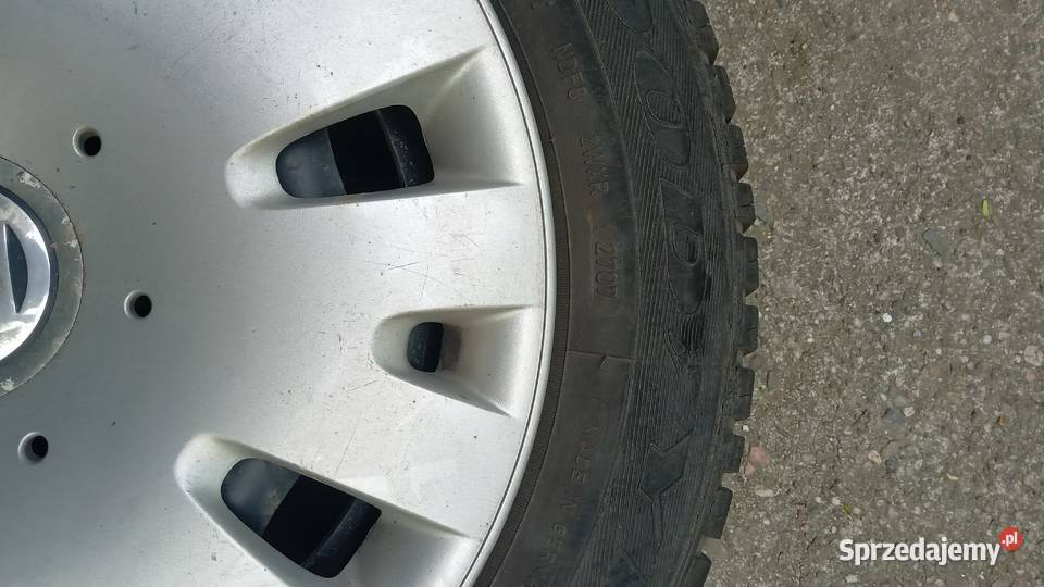 Sprzedam koła zimowe z vw Polo 2005r 14 Motoryzacja Wrocław